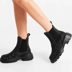 Woden Aya Glitter støvle