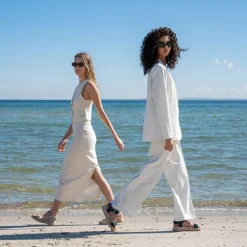 Woden Line Glitter sandal