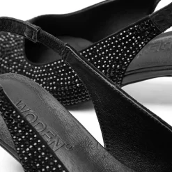 Woden Shoe The Bear Maxine Slingback Crystal sko